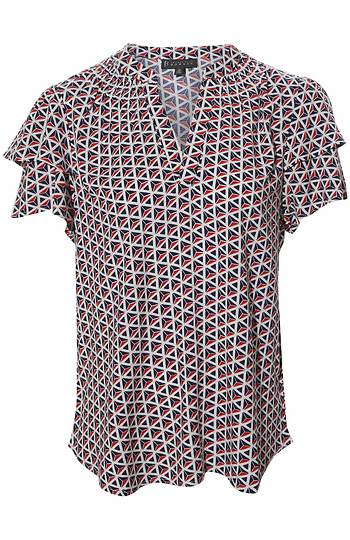 Printed Split Neck Slide 1