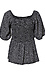 Animal Print Smocked Top Thumb 2