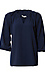 Three Quarter Sleeve Smocked Top Thumb 1