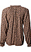 Button Front Ruffle Neck Blouse Thumb 2
