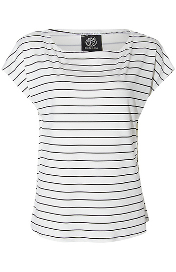 Short Sleeve Striped Tee Slide 1