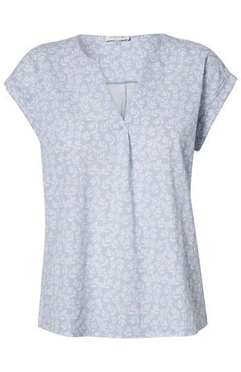 Pleat Front Dolman Top Slide 1