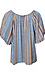 Elbow Sleeve Smocked Top Thumb 2