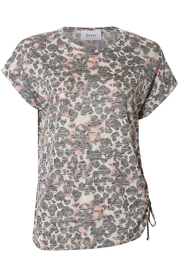 Side Shirred Tee Slide 1