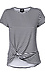 Side Knot Short Sleeve Top Thumb 1