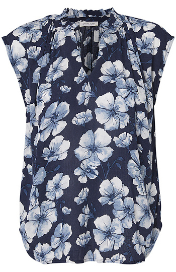 Printed Blouse Slide 1