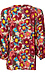 Floral 3/4 Sleeve Raglan Top Thumb 2