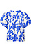 V-Neck Floral Blouse Thumb 2