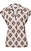 V-Neck Floral Blouse Thumb 1