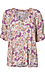 Printed V-Neck Top Thumb 1