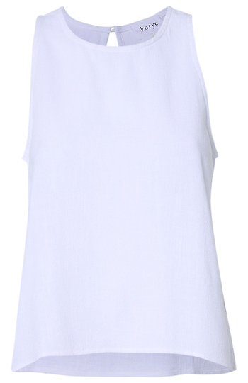 Linen Shell Top Slide 1