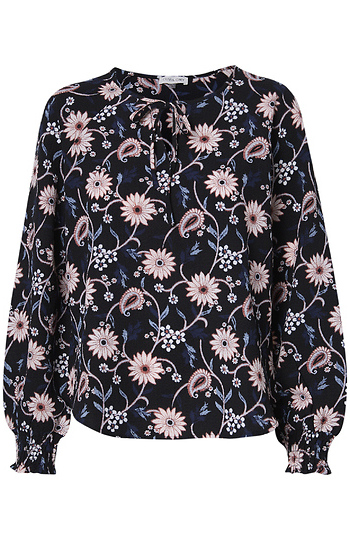 Printed Neck Tie Top Slide 1