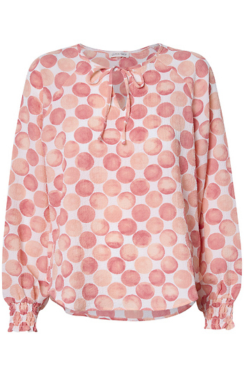 Printed Neck Tie Top Slide 1