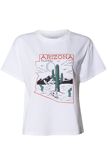 Round Neck Graphic T-Shirt Slide 1