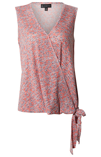 V-Neck Side Tie Tank Slide 1