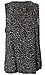 Printed Split Neck Sleeveless Top Thumb 1