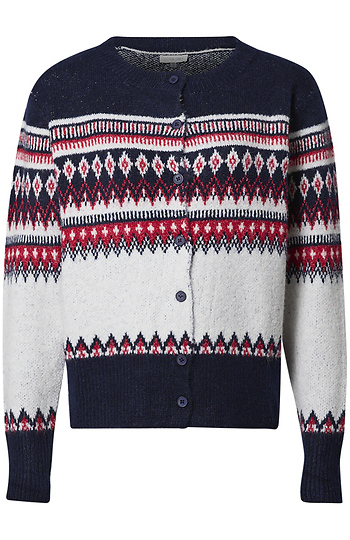 Fair Isle Cardigan Slide 1
