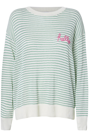 Striped Long Sleeve Top Slide 1