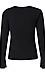 Long Sleeve Ribbed Slit Top Thumb 2