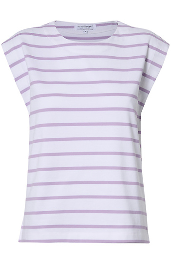 Velvet Heart Striped Top Slide 1
