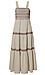 Tiered Smocked Contrast Dress Thumb 1