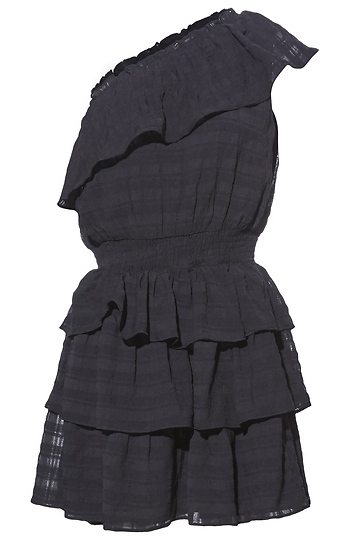 One Shoulder Tiered Dress Slide 1