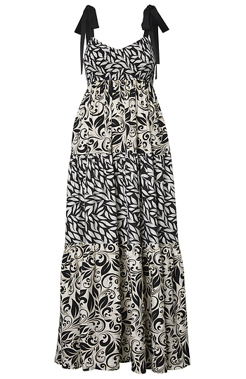 Printed Maxi Dress Slide 1