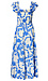Printed Midi Dress Thumb 2