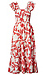 Printed Midi Dress Thumb 1