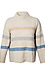 Striped Mock Neck Sweater Thumb 1