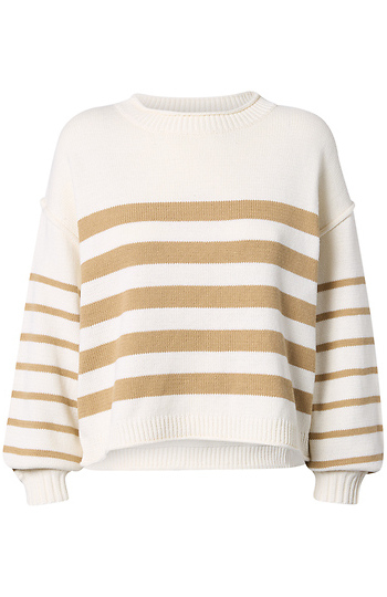 Striped Pullover Slide 1