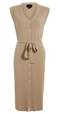 Waist Tie Midi Dress