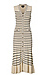 Striped Midi Dress Thumb 1