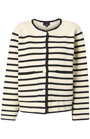 Striped Cardigan Slide 1