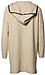Whipstitch Detail Hooded Coatigan Thumb 2