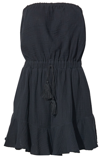 Ruffled Sleeveless Romper Slide 1