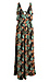 Tropical Print Jumpsuit Thumb 1