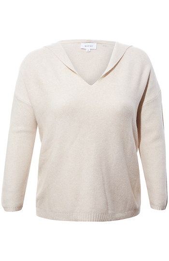 Charlotte Ribbed Hoodie Slide 1