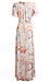 Tie Waist Floral Maxi Dress Thumb 2