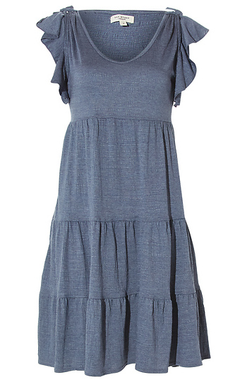 Ruffled Sleeve Dress Slide 1