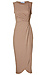 Crossover Midi Dress Thumb 1