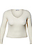 V-Neck Long Sleeve Top Thumb 1