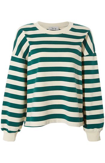 Striped Pullover Slide 1