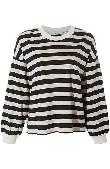 Striped Pullover Slide 1