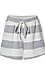 Pull On Stripe Shorts Thumb 1