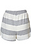 Pull On Stripe Shorts Thumb 2
