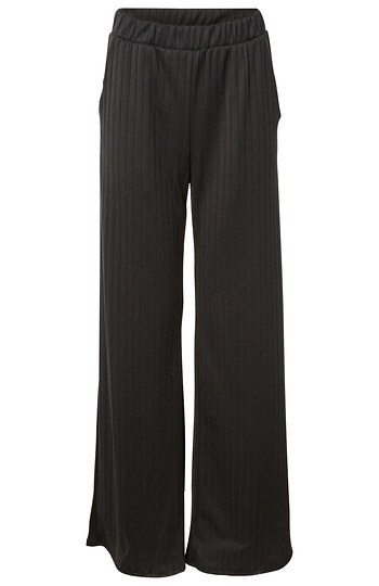 Pull On Rib Knit Pants Slide 1