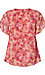 Floral Short Sleeve Top Thumb 2