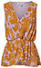Sleeveless Surplice Floral Top Thumb 1