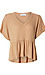 V Neck Peplum Top Thumb 1